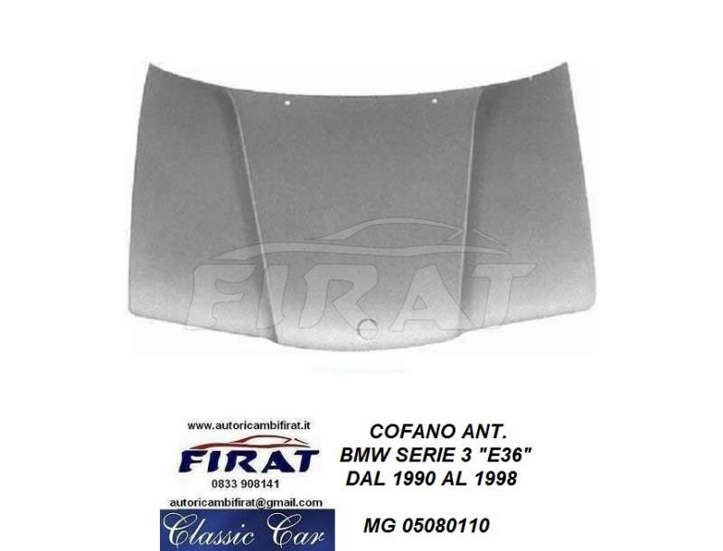 COFANO ANTERIORE ANT BMW E46 S3 SERIE 3 98/>01 DAL 1998 AL 2001