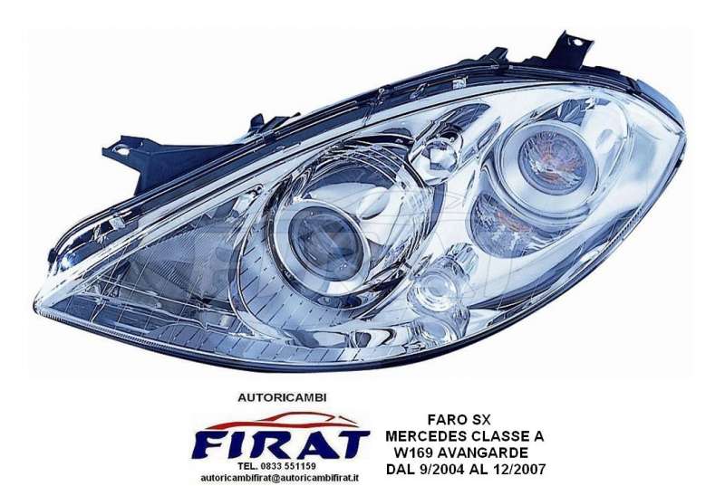 COFANO ANTERIORE ANT MERCEDES CLASSE A W169 04/>08 DAL 2004 AL 2008