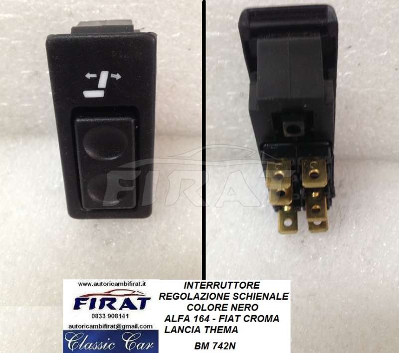 INTERRUTTORE SWITCH 4 FILI LANCIA ORIGINALE D/'EPOCA