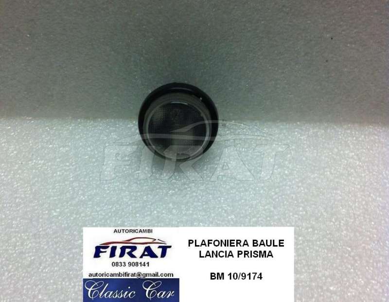 Plafoniere Per Auto : Plafoniera baule lancia prisma : autoricambifirat.it ricambi dauto