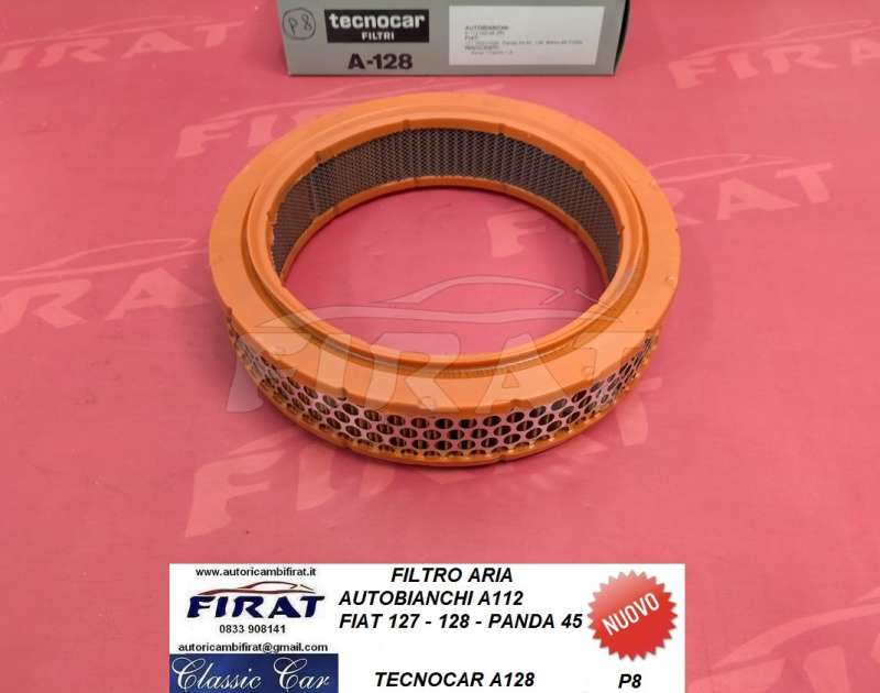 FILTRO ARIA FIAT 127 128 A112 (A128) - Clicca l'immagine per chiudere