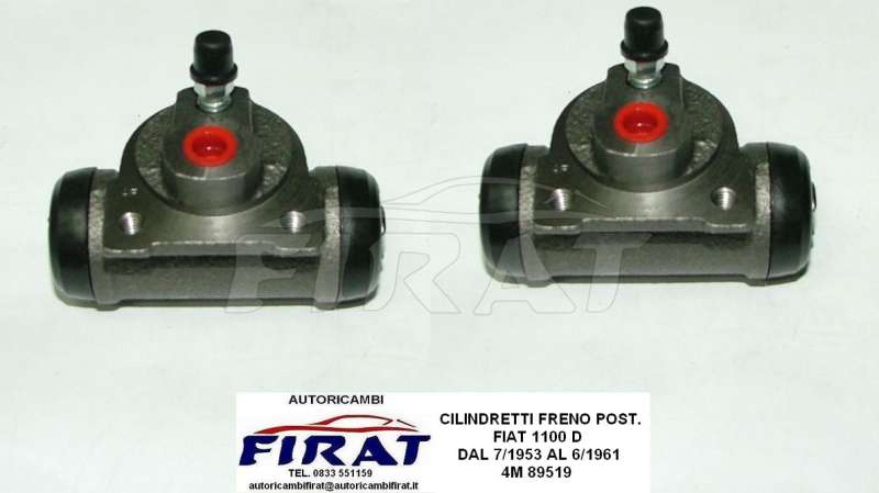 CILINDRETTO FRENO ANTERIORE FIAT 1100 TN1 T4 - LPR 4420 - 4085259 - FIAT 4085259 - 4394465 - D'AGUANNO AUTORICAMBI - Foto 9
