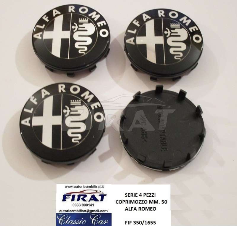 Kit 4 Pezzi Coppa Ruota Coprimozzo BMW Serie 3 Anni '80