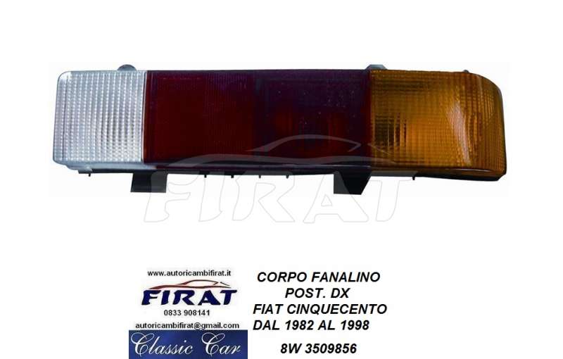 FANALINO FIAT CINQUECENTO 92-98 POST.DX