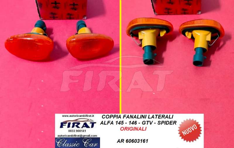 FANALINO LATERALE ALFA 145 146 GTV ARANCIO (60603161
