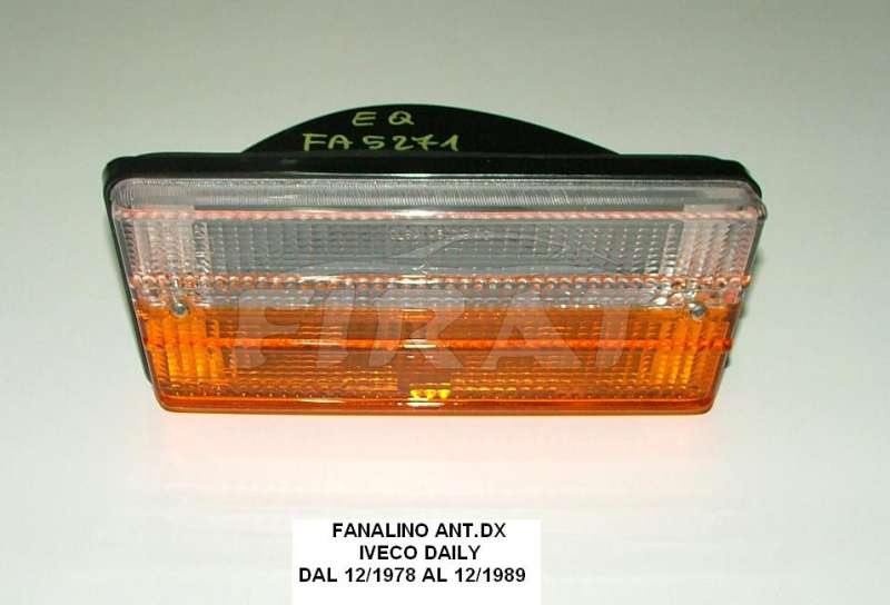 Coppia Fari D'Ingombro Per Iveco Daily 2000-2012 - Montaggio Superiore Cabina, Lato Destro E Sinistro