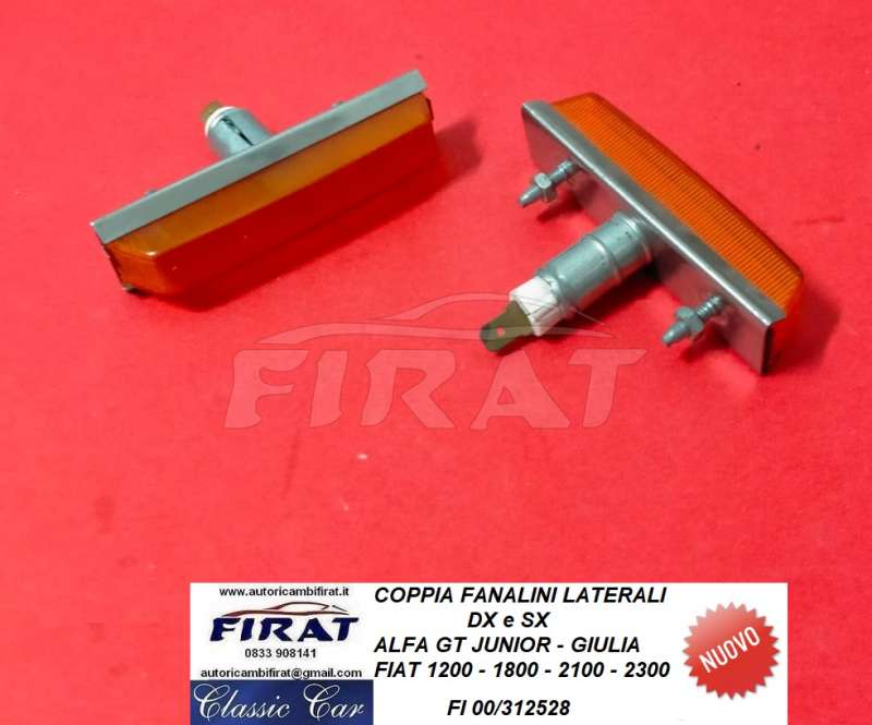 FANALINO LATERALE ALFA GT JUNIOR GIULIA - FIAT 1200 1800 2100 23