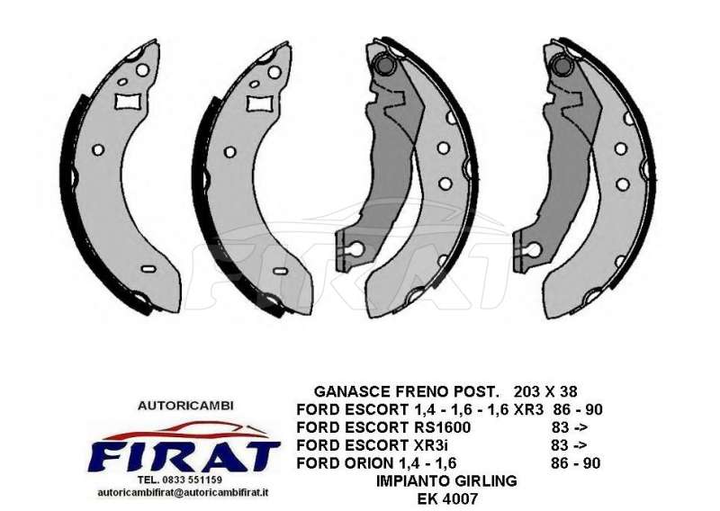 FORD Escort MK1 1968-1976 PAGID CILINDRO FRENO POSTERIORE RUOTA AUTO parte di ricambio