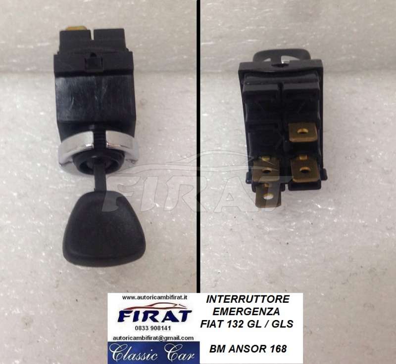 Interruttore luci emergenza Fiat Panda 141