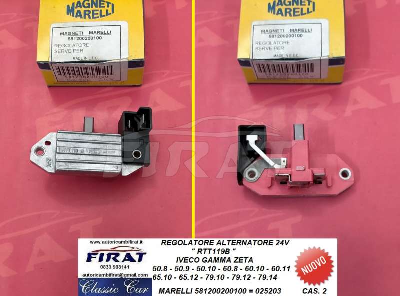 REGOLATORE DI TENSIONE ALTERNATORE GENERATORE ADATTABILE FIAT - Foto 8