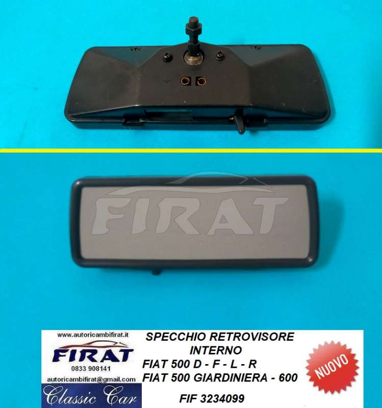 SPECCHIO INTERNO FIAT 500 - 600