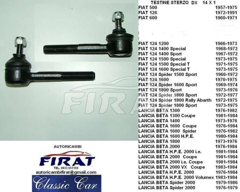 KIT SCATOLA STERZO MECCANICA 2 TESTINE BILATERALI FIAT CINQUECENTO SEICENTO - Foto 4